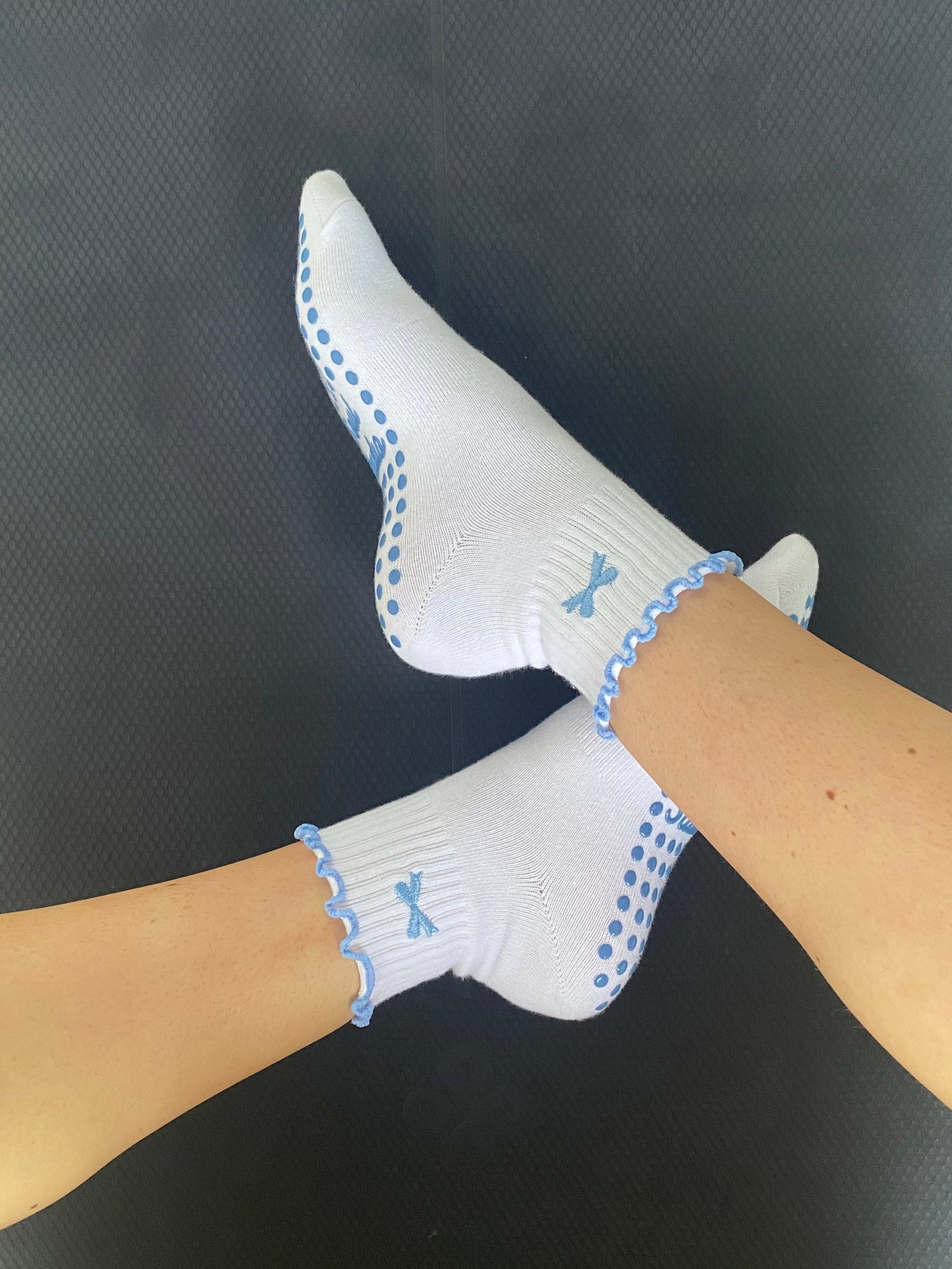 Baby Bows Pilates Socks