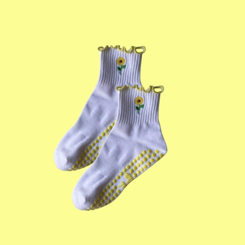Sunflower Sweetie Pilates Sock