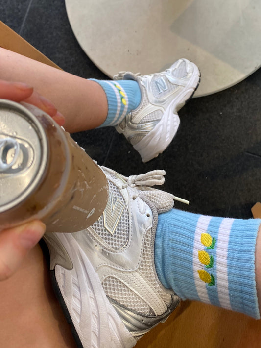 Limoncello Pilates Socks